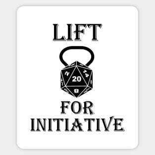 Kettlebell D20 Lift For Initiative Sticker